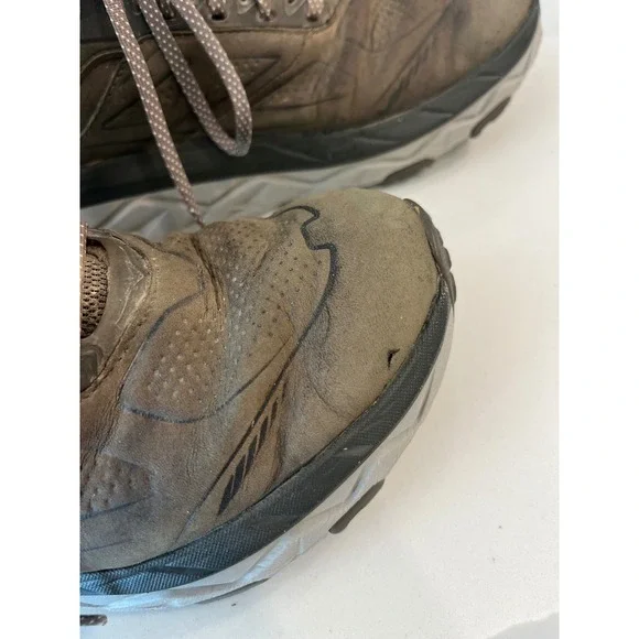 Hoka One One Challenger Mid Gore-Tex Hiking Boots Brown Women 10 Gorpecore Trail - Picture 11 of 11